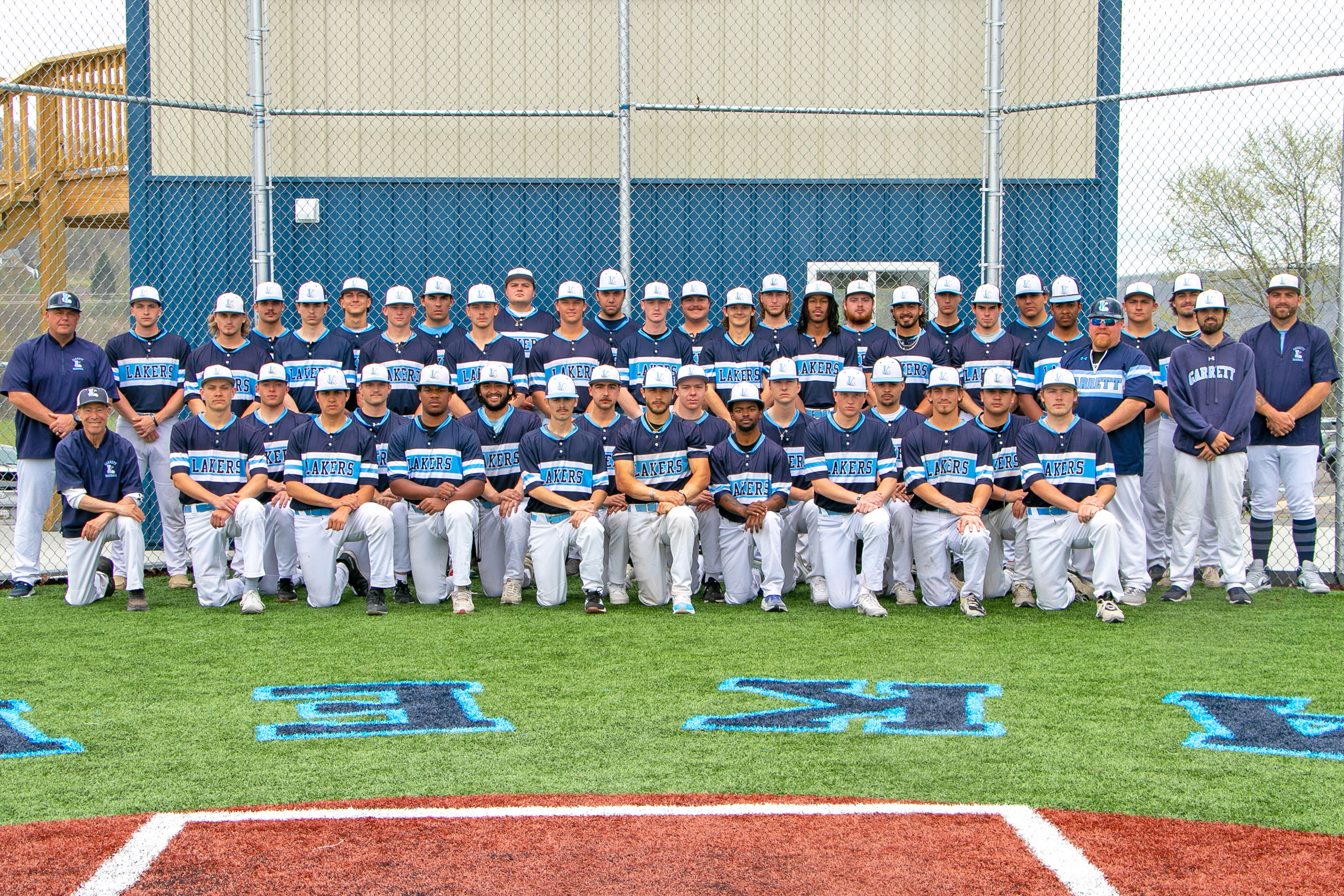 Garrett College baseball team photo baseball team